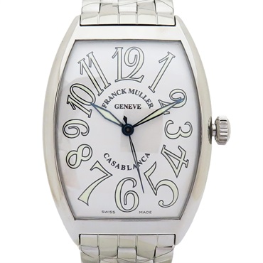 Casablanca 白色錶盤 自動上鍊 腕錶 34mm 6850