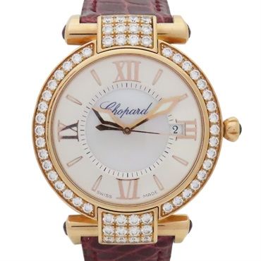【再降價】Imperiale 18K玫瑰金 鑲鑽 自動上鍊 腕錶 384221-5002