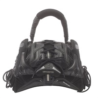 黑色 牛皮 尼龍 Sneaker Head Top S 手提包 661723