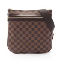 棕色 棋盤格 帆布 Pochette Bosphore 肩背包【LOUIS VUITTON LV 路易威登】 N51111