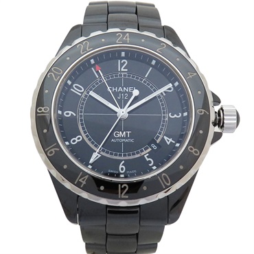J12 GMT 黑色陶瓷 自動上鍊 腕錶 H2012