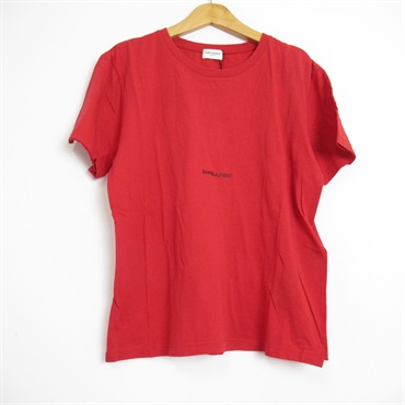 紅色 棉 短袖上衣 LOGO T-shirt 641192YBYL26211