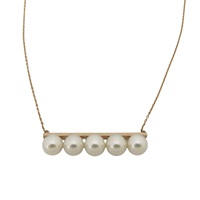 【再降價】Balance Luxe 18K玫瑰金 白色南洋珍珠 項鍊
