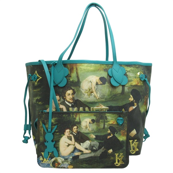 【再降價】彩繪 草地上的午餐 Manet Neverfull MM 托特包