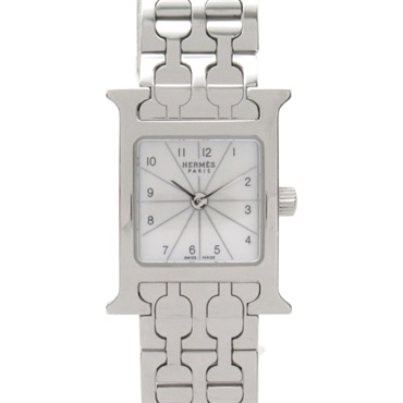 銀色 不鏽鋼 石英腕錶 HH1.110