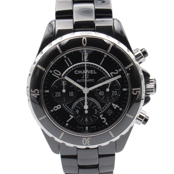 J12 黑色陶瓷 自動上鍊 腕錶 H0940