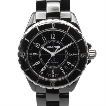 黑色 陶瓷 J12 自動上鍊 腕錶 H0685