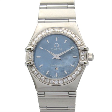 藍色面盤 不鏽鋼 Constellation 星座系列 石英腕錶 1466.71