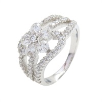 18K白金 鑽石戒指【JEWELRY 無品牌珠寶】 Diamond 4.75g