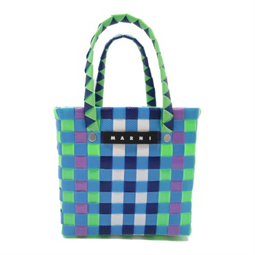 藍色 綠色 Woven Micro 托特包 M00178M00IW0M845
