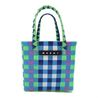 藍色 綠色 Woven Micro 托特包 M00178M00IW0M845