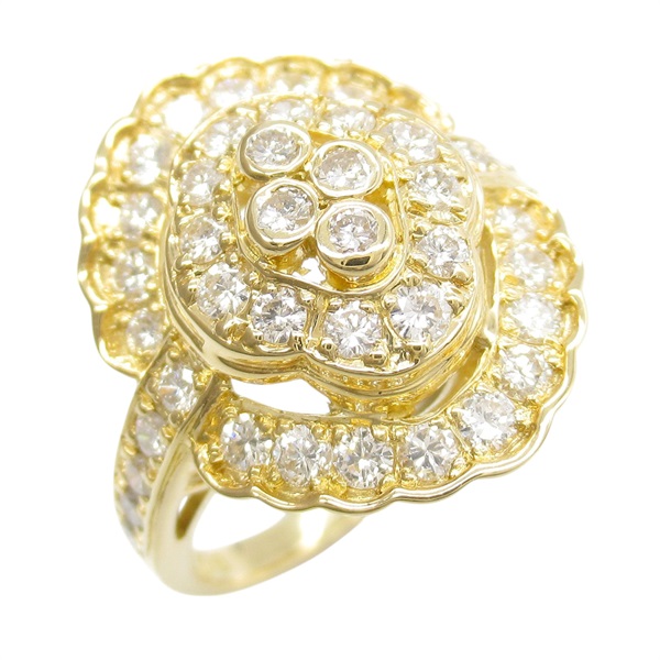 18K 黃金 1.00ct鑽石 戒指 Diamond 5.1g