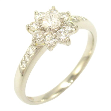 【再降價】Pt900鉑金 0.23/0.54ct鑽石 戒指【JEWELRY 無品牌珠寶】 Diamond 6.2g