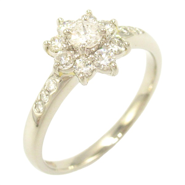 【再降價】Pt900鉑金 0.23/0.54ct鑽石 戒指【JEWELRY 無品牌珠寶】 Diamond 6.2g