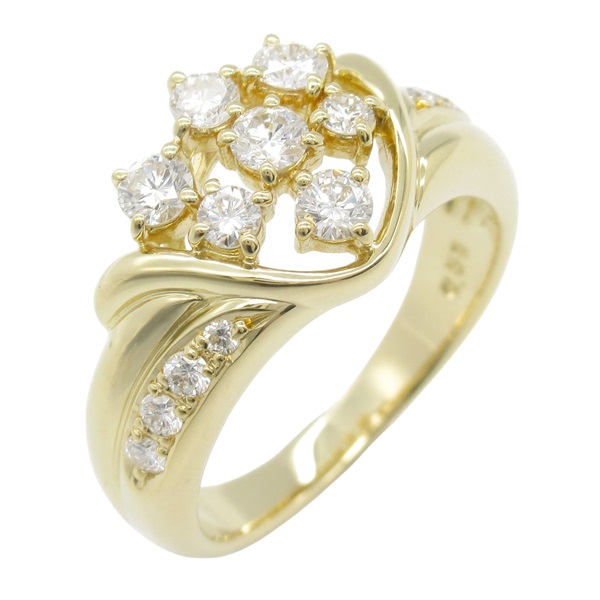 18K 黃金 0.58ct鑽石 戒指