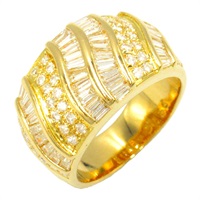 【再降價】18K 黃金 1.66ct鑽石 戒指【JEWELRY 無品牌珠寶】 Diamond 7.6g