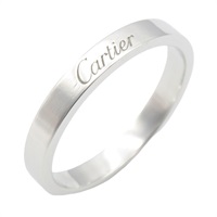 Pt950鉑金 C de Cartier Wedding 戒指