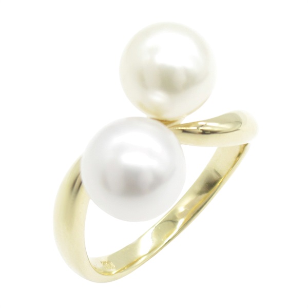 18K 黃金 7.8mm珍珠 戒指 Pearl  4.8g