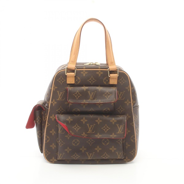【再降價】棕色 原花 PVC塗層帆布 Excentri Cite 手提包 M51161【LOUIS VUITTON LV 路易威登】 M51161