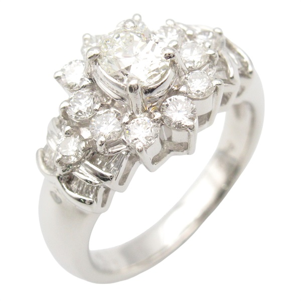 鑽石 PT900鉑金 戒指 #11【JEWELRY 無品牌珠寶】