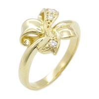 18K 黃金 鑽石 戒指 Diamond Ring