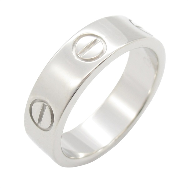 18K 白金 LOVE 戒指 52