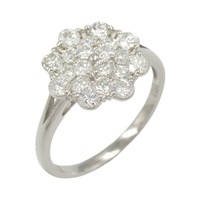 Pt900鉑金 1.00ct鑽石 戒指 Diamond 3.0g