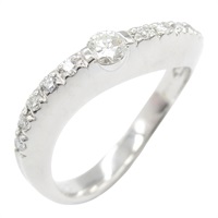 Pt900鉑金 0.30ct鑽石 戒指 Diamond 6.1g