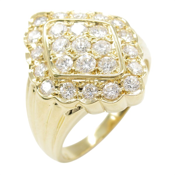 18K 黃金 0.93ct鑽石 戒指 Diamond 7.5g