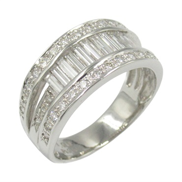 【再降價】Pt900鉑金 1.00ct鑽石 戒指【JEWELRY 無品牌珠寶】 Diamond 8.1g