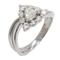 18白K金 鑽石戒指 #12 Diamond 5.4g