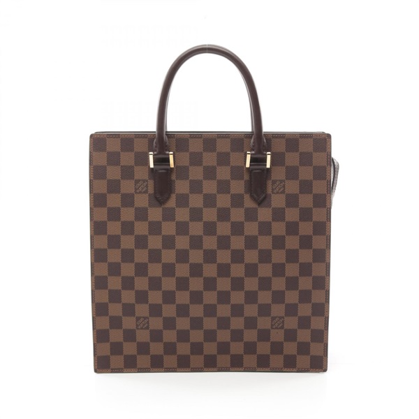 【再降價】棕色 棋盤格 帆布 Venice PM 手提包 托特包【LOUIS VUITTON LV 路易威登】 N51145