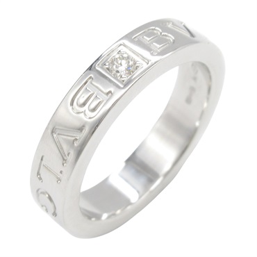 18K 白金 BVLGARI BVLGARI 鑽石 戒指