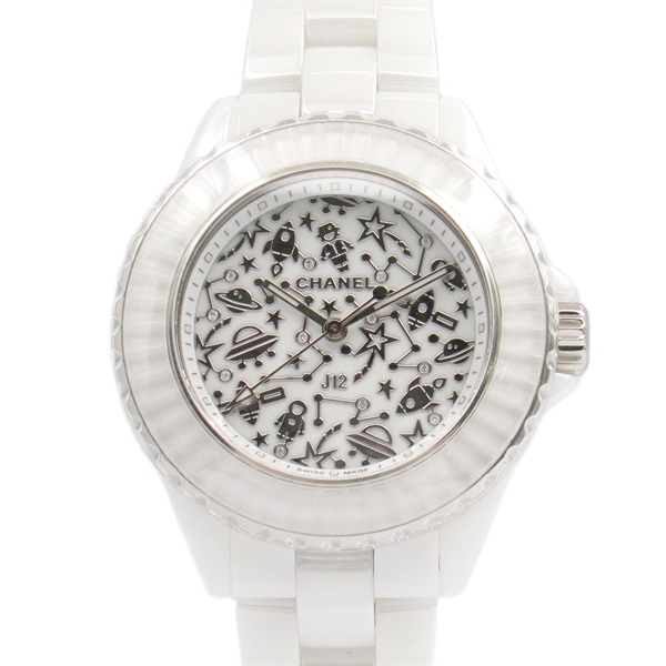 【激安價】白色 陶瓷 J12 Cosmic 腕錶 H7990