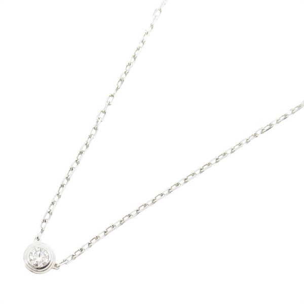 【再降價】18K 白金 鑽石 D'Amour SM 項鍊【Cartier 卡地亞】