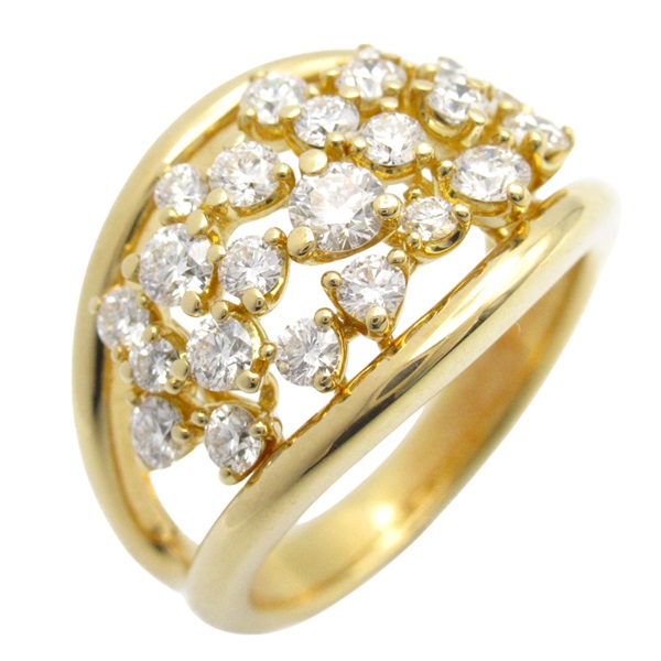 18K 黃金 1.00ct鑽石 戒指 Diamond 9.4g