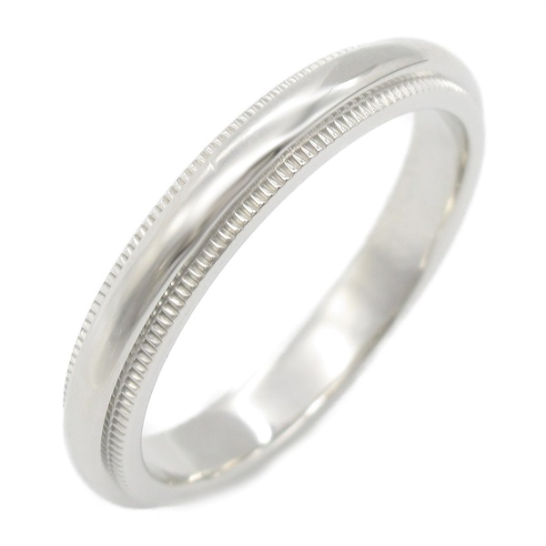 【再降價】Pt950 鉑金 Together Milgrain 戒指【Tiffany & Co 蒂芬妮】