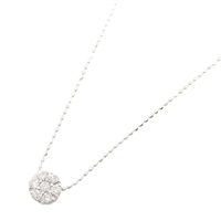 18K 白金 鑽石 項鍊 Diamond 1.8g
