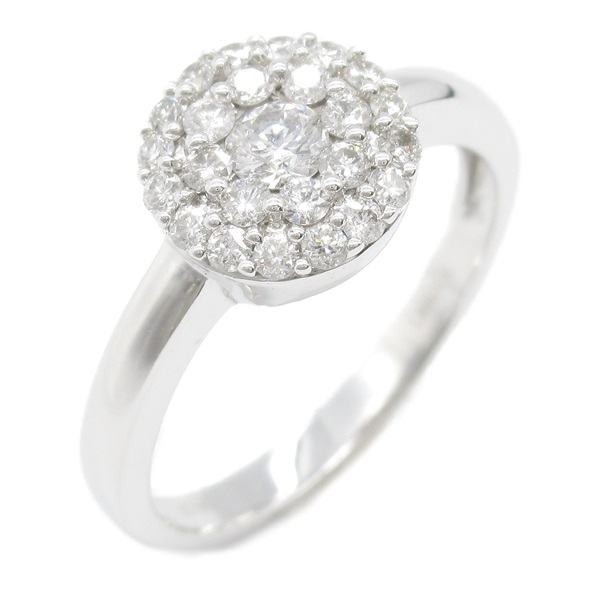 18白K金 鑽石戒指 #12.5 Diamond 3.1g