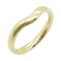 18黃K金 Curved band 戒指 #16