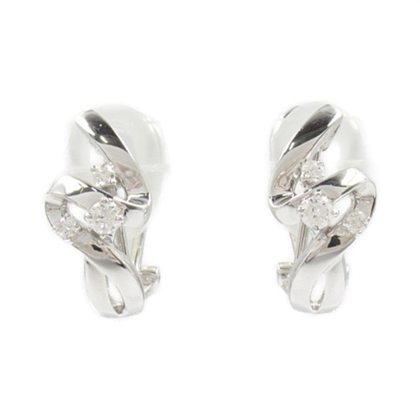 18K白金 鑽石 耳環【JEWELRY 無品牌珠寶】 Diamond 5.9g