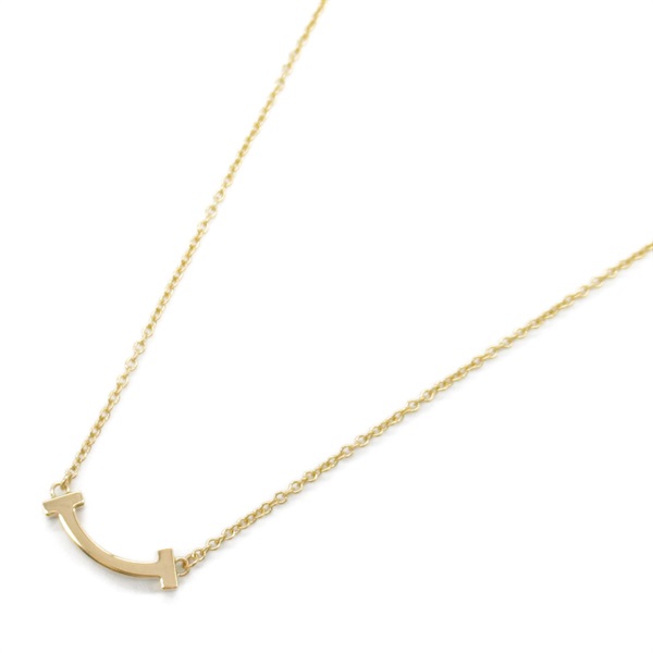 18K玫瑰金 T Smile Mini 項鍊【Tiffany & Co 蒂芬妮】