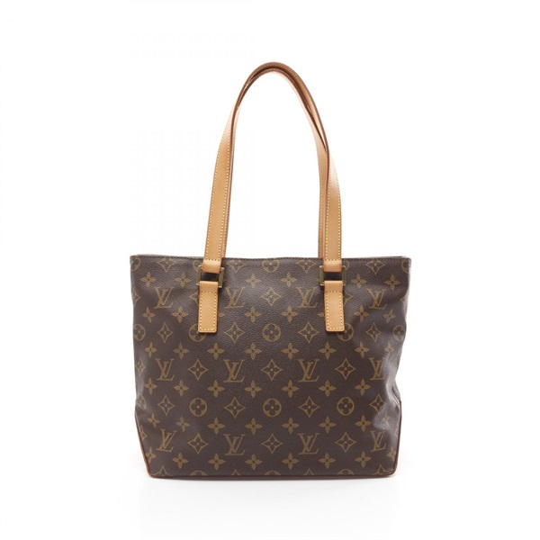 棕色 原花帆布 Cabas Piano 托特包【LOUIS VUITTON LV 路易威登】  M51148