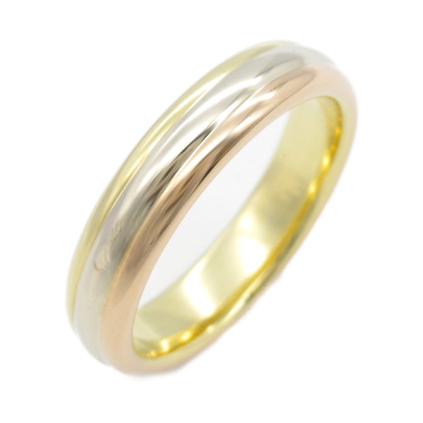 18K 三色三金 戒指 #52【Cartier 卡地亞】