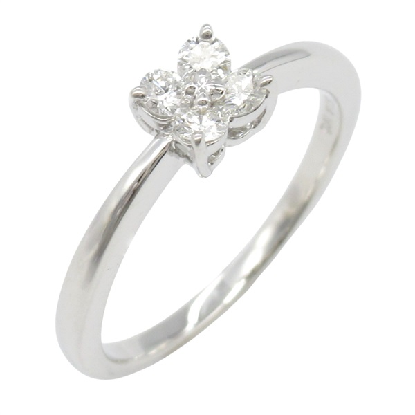 18K白金 鑽石 戒指 #10【TASAKI 田崎】