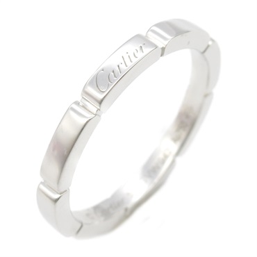 18K白金 Maillon Panthere 戒指 59【Cartier 卡地亞】