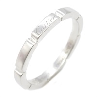 18K白金 Maillon Panthere 戒指 59【Cartier 卡地亞】