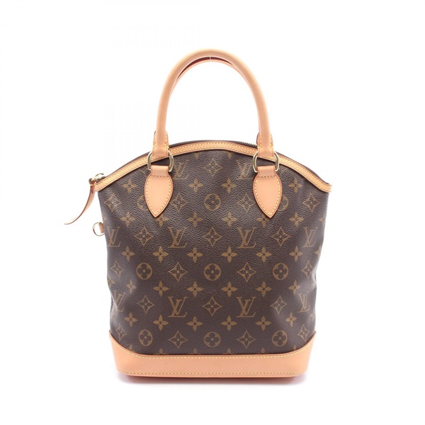 棕色 原花帆布 Lockit 手提包【LOUIS VUITTON LV 路易威登】 M40102