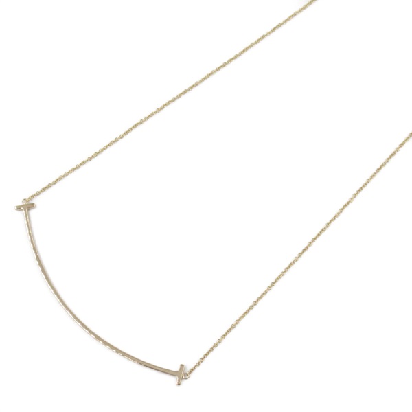 18K玫瑰金 Tiffany T Smile 項鍊【Tiffany & Co 蒂芬妮】