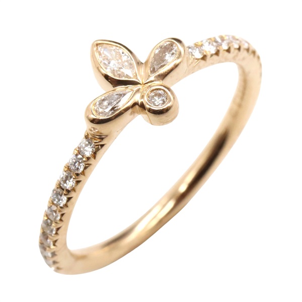 18K玫瑰金 鑽石 Fleur De Lis 戒指【Tiffany & Co 蒂芬妮】
